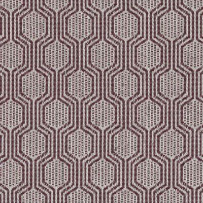HIGHLAND COURT FABRICS-HU15986 -150-MULBERRY