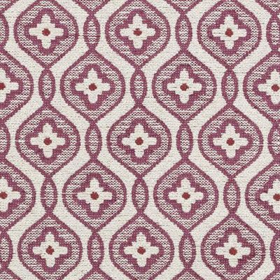 HIGHLAND COURT FABRICS-190234H -590-PLUM/RED