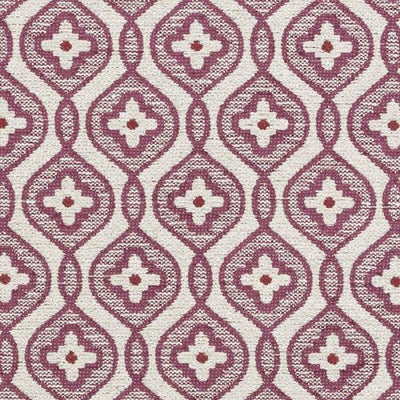 HIGHLAND COURT FABRICS-190234H -590-PLUM/RED