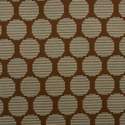 DURALEE FABRICS-32626 -680-AQUA/COCOA