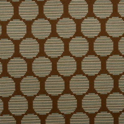 DURALEE FABRICS-32626 -680-AQUA/COCOA