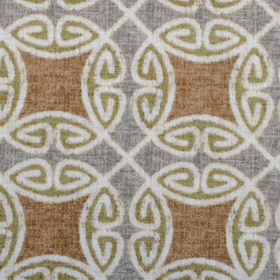 DURALEE FABRICS-42418 -718-COCOA/SILVE