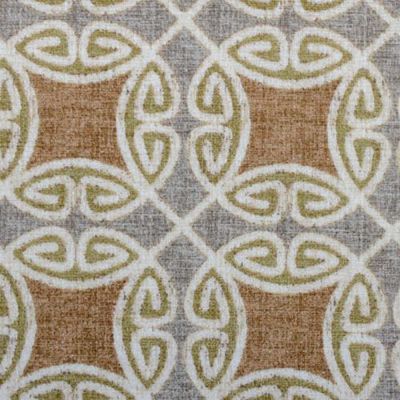 DURALEE FABRICS-42418 -718-COCOA/SILVE