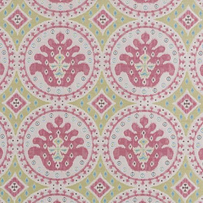 DURALEE FABRICS-36235 -700-PINK/GREEN