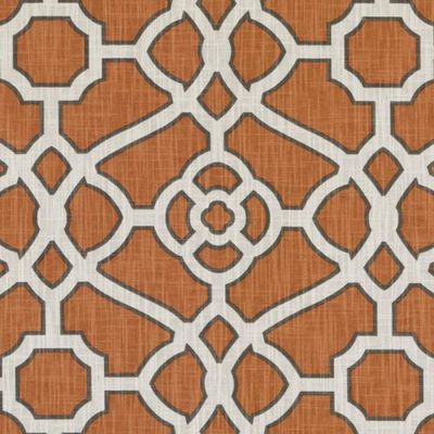 DURALEE FABRICS-42472 -34-PUMPKIN