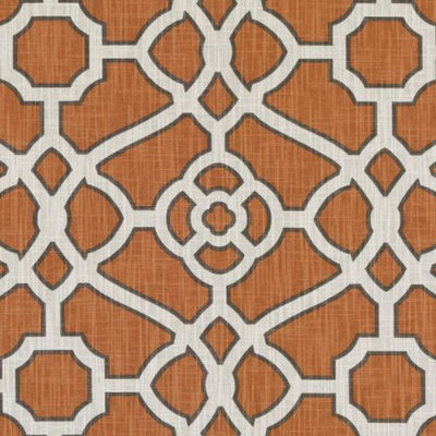 DURALEE FABRICS-42472 -34-PUMPKIN