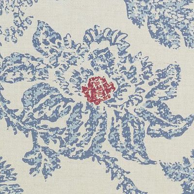 BAILEY & GRIFFIN FABRICS-BE42519 -206-NAVY