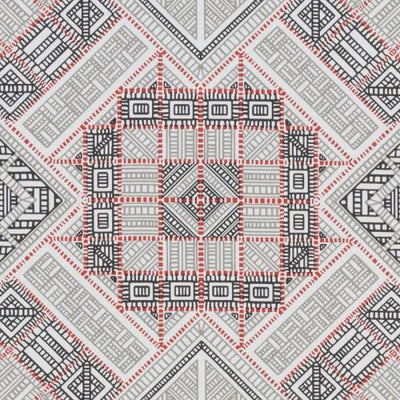 SUBURBAN FABRICS-SE42566 -9-RED