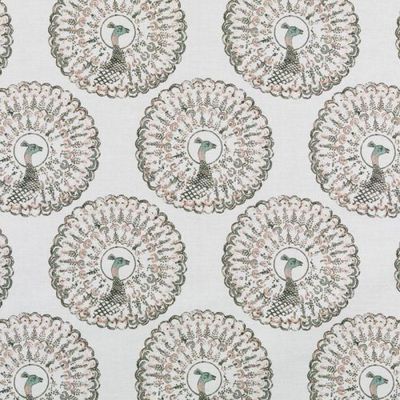 DURALEE FABRICS-21082 -700-PINK/GREEN