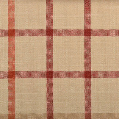 DURALEE FABRICS-32533 -90-NATURAL/RED