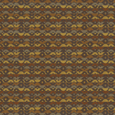 KRAVET FABRICS - LUCKY CHARM - TOFFEE