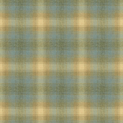 KRAVET COUTURE - TOBOGGAN PLAID - SILVER BLUE