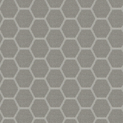 KRAVET FABRICS - HEXI SPARK - SILVER