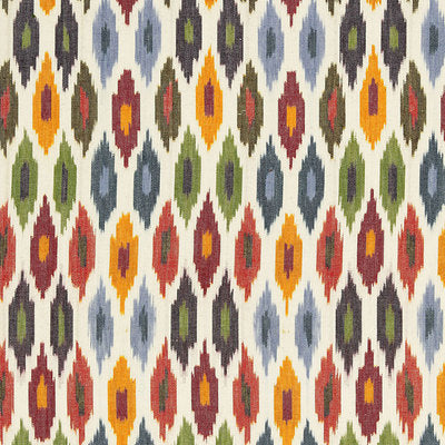 Schumacher Fabrics , a selection of fabrics such as velvet, damask, cotton, silk, linen and sheers.