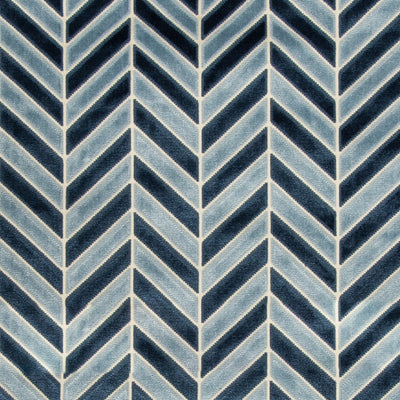 KRAVET COUTURE - PINNACLE VELVET - NAVY