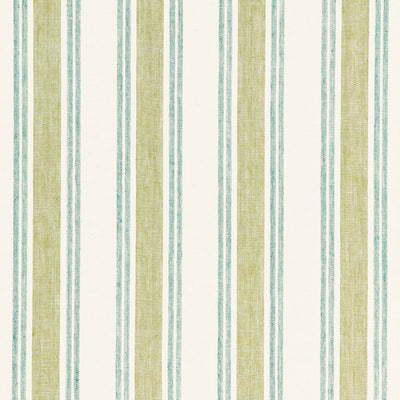 SCHUMACHER FABRICS -3485000-LEAH LINEN STRIPE