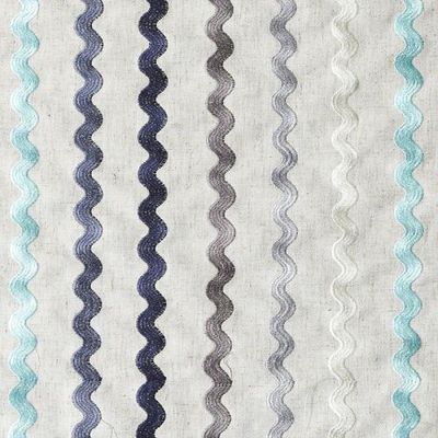 DURALEE FABRICS-DA61355 -197-MARINE