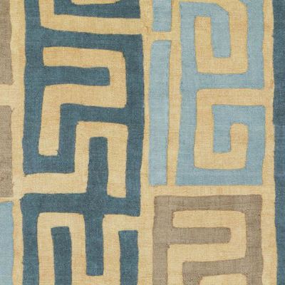 DURALEE FABRICS-DP61645 -41-BLUE/TURQUOI