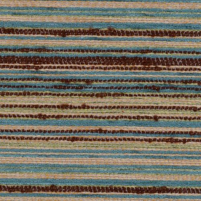 DURALEE FABRICS-71062 -108-BLUE/BROWN