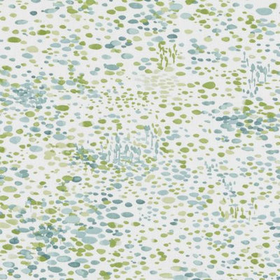 SUBURBAN FABRICS-72095 -601-AQUA/GREEN
