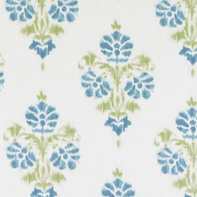 SUBURBAN FABRICS-72091 -601-AQUA/GREEN