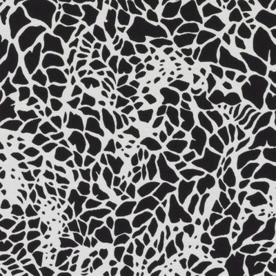 DURALEE FABRICS-71100 -295-BLACK/WHITE