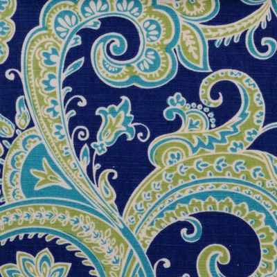 DURALEE FABRICS-72084 -41-BLUE/TURQUOI