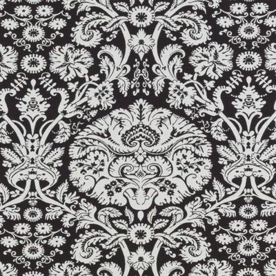 DURALEE FABRICS-71104 -295-BLACK/WHITE