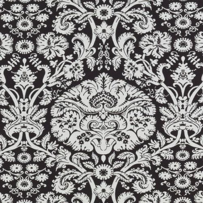 DURALEE FABRICS-71104 -295-BLACK/WHITE