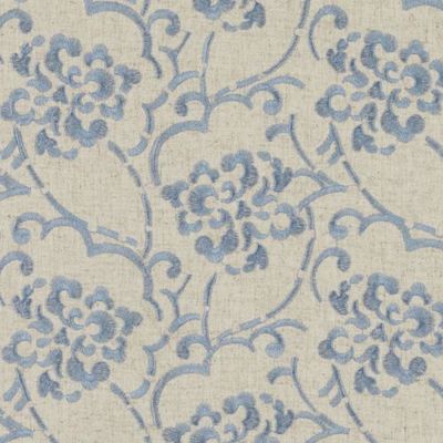 SUBURBAN FABRICS-73034 -693-NATURAL/AQU