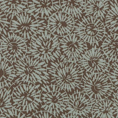 DURALEE FABRICS-90944 -108-BLUE/BROWN