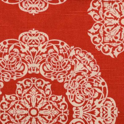 DURALEE FABRICS-72080 -30-NATURAL/RUSS