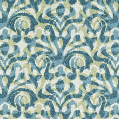 SUBURBAN FABRICS-72089 -601-AQUA/GREEN