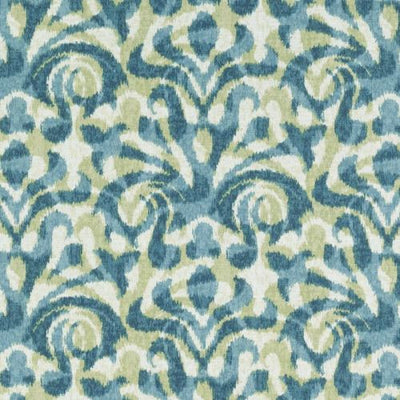 SUBURBAN FABRICS-72089 -601-AQUA/GREEN