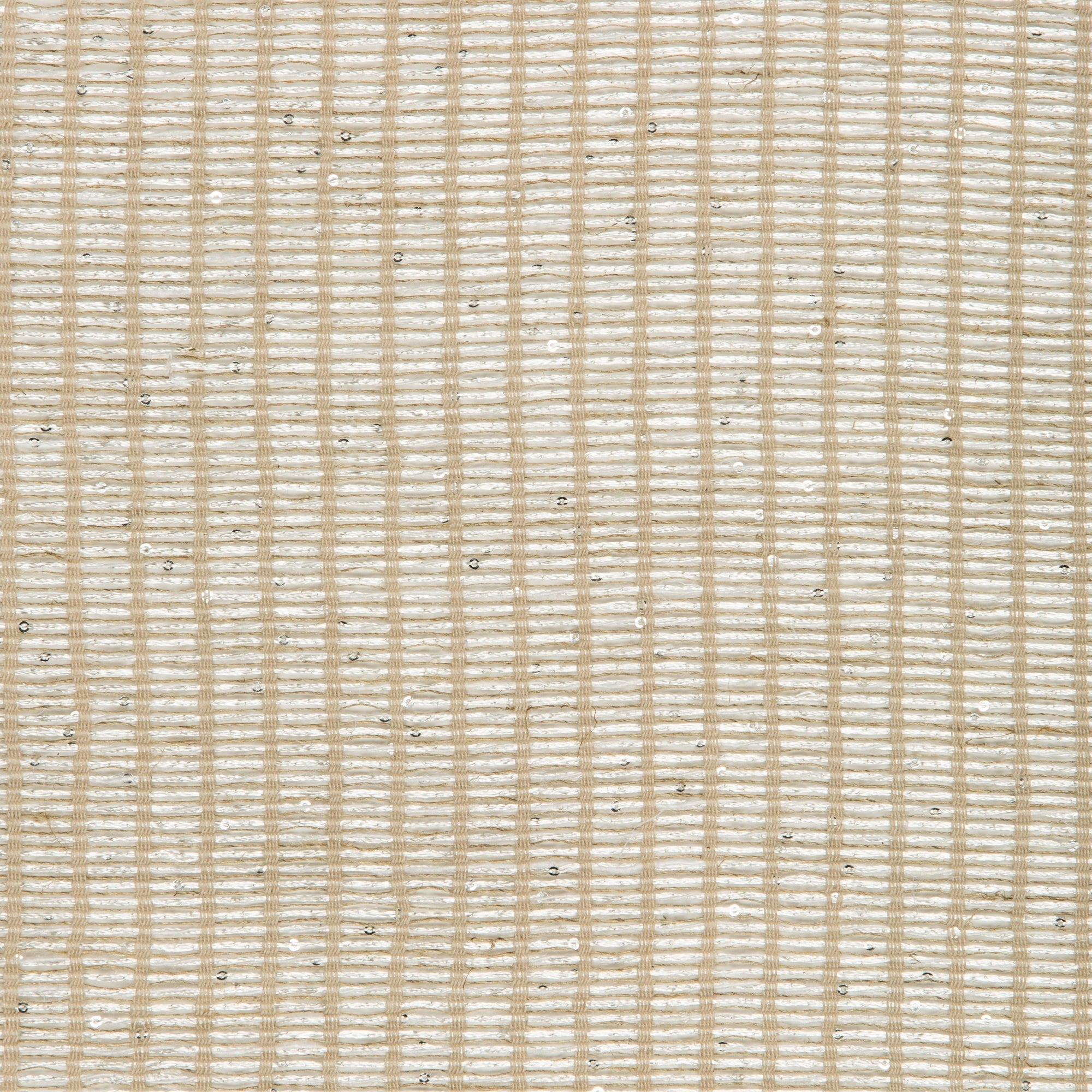 Buy KRAVET COUTURE - LENO SHINE - LINEN/SILVER