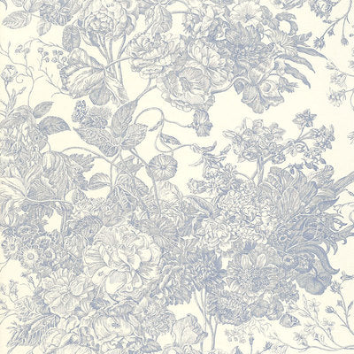 Schumacher Wallcovering - 5004090-Toile Florissante - Hyacinth