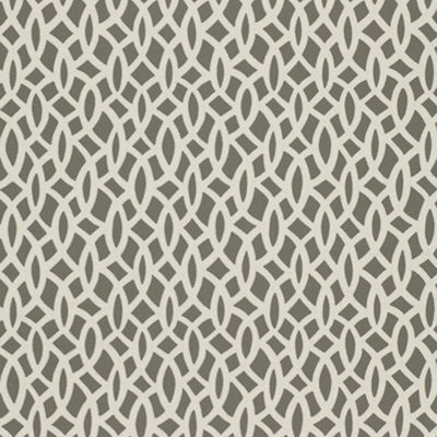 Schumacher Wallcovering - 5004754-Chain Link - Charcoal