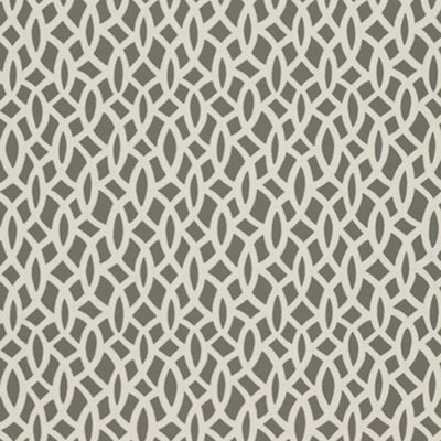 Schumacher Wallcovering - 5004754-Chain Link - Charcoal