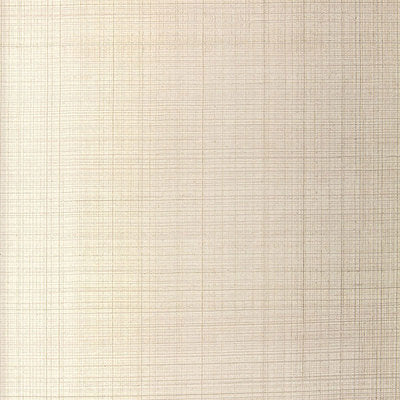 Schumacher Wallcovering - 5005782-Brushed Plaid - Oyster