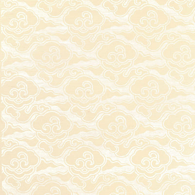 Schumacher Wallcovering - 5006061-Cirrus Clouds - Blanched