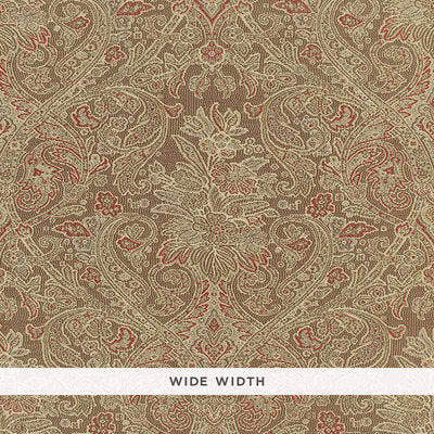 Schumacher Wallcovering - 5006251-Sinclair Paisley - Vicuna