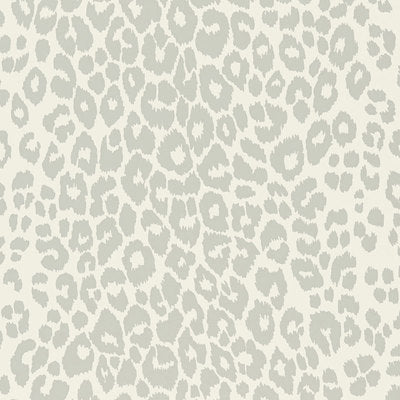 Schumacher Wallcovering - 5007013-Iconic Leopard - Cloud