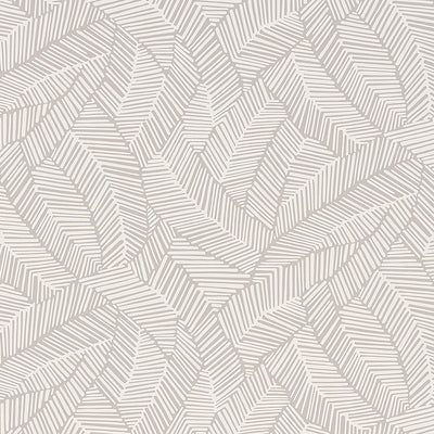 Schumacher Wallcovering - 5007531-Abstract Leaf - Dove