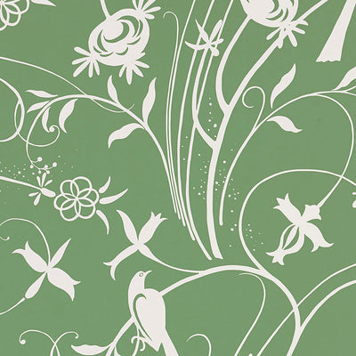 Schumacher Wallcovering - 5007623-Sky Meadow - Green