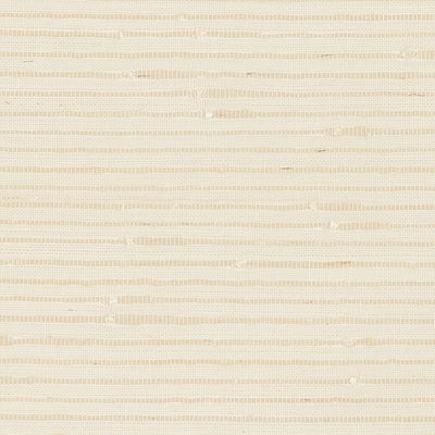 Schumacher Wallcovering - 5007900-Banded Grasscloth - Cream