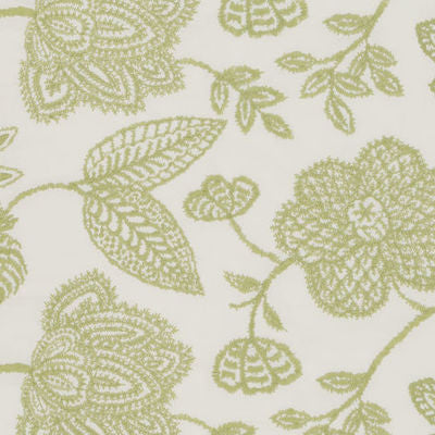 ROBERT ALLEN FABRICS-GARDEN STITCH -LETTUCE
