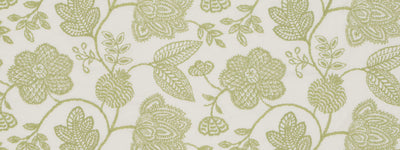 ROBERT ALLEN FABRICS-GARDEN STITCH -LETTUCE