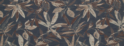 ROBERT ALLEN FABRICS-PALM BRANCH -INDIGO