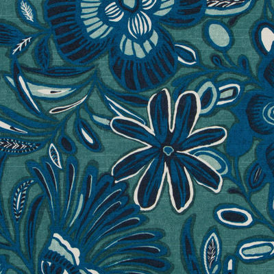 ROBERT ALLEN FABRICS-BABUNGO -AEGEAN