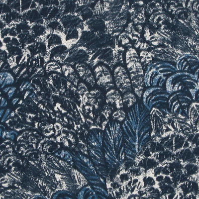 ROBERT ALLEN FABRICS-WIMBU LAND -INDIGO